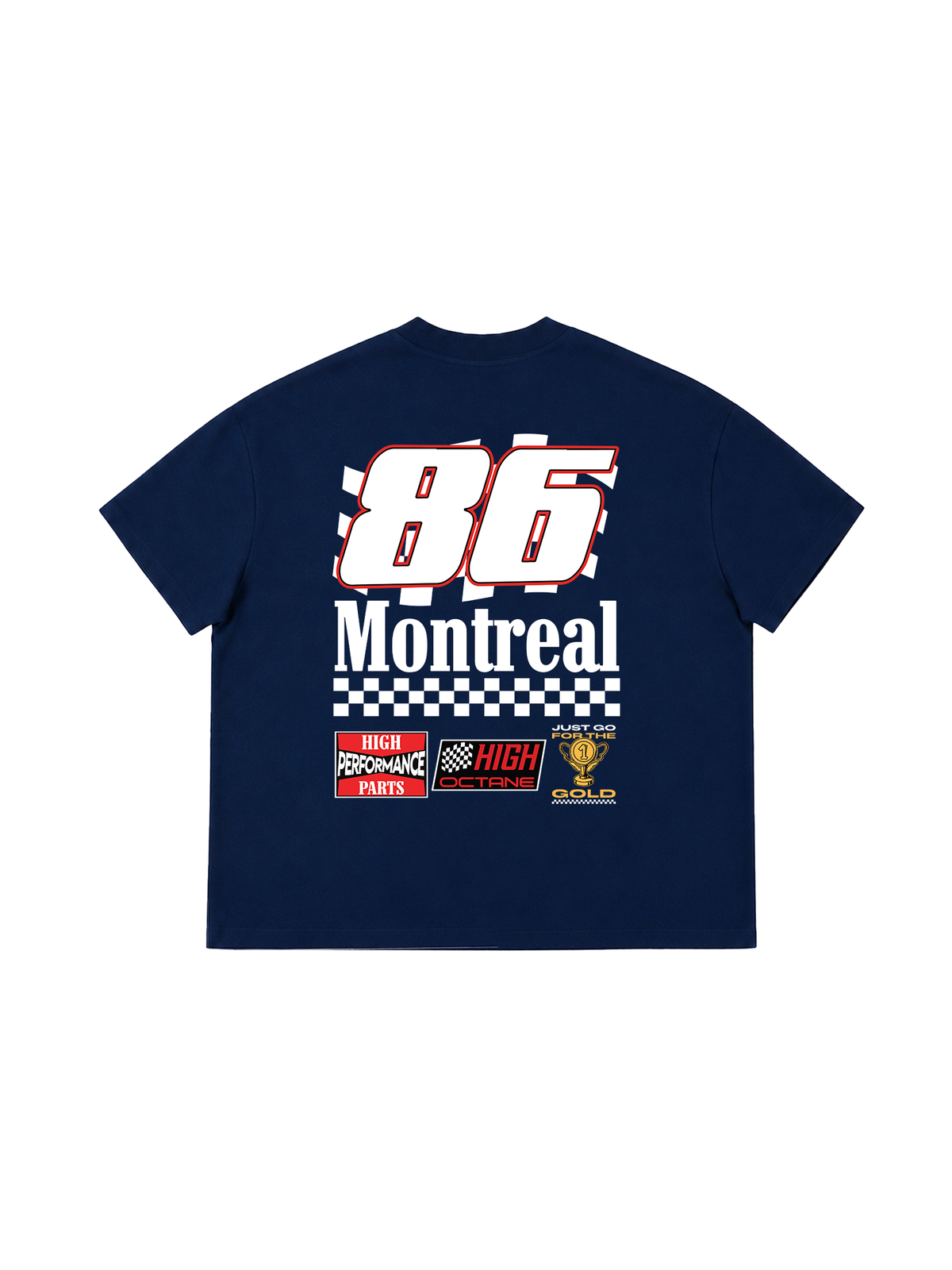 Áo Thun Boxy Car 86 Montreal