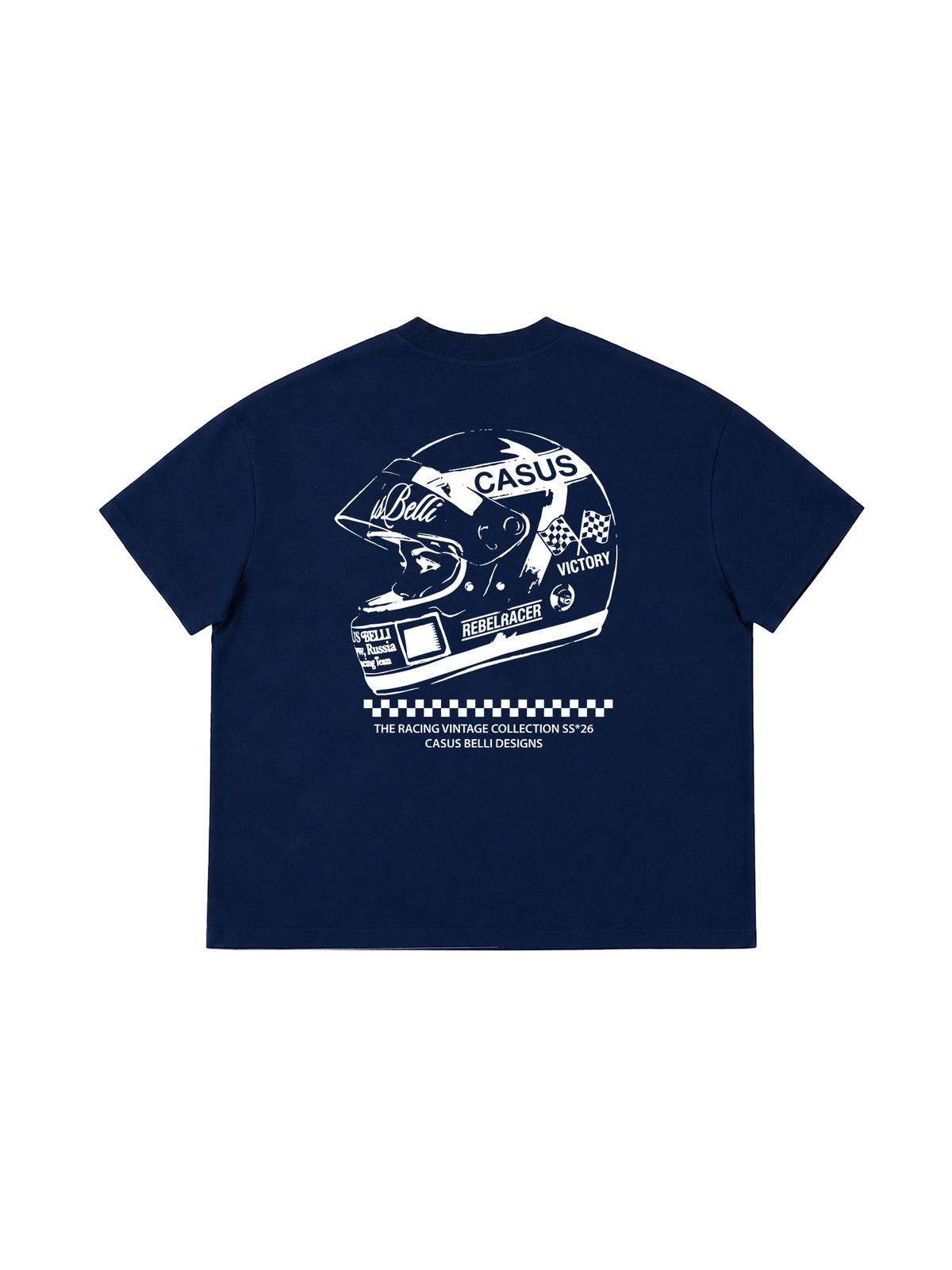 Áo Thun Boxy Car Racing Vibes