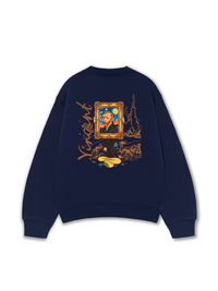 Áo Sweater Nỉ Hai Da Vincent's World
