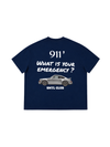Áo Thun Boxy Car What Is Your Emergency