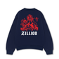Áo Sweater Nỉ Hai Da Hidden Meaning Red Dragon
