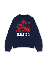 Áo Sweater Nỉ Hai Da Hidden Meaning Red Dragon