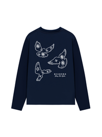 Áo Thun Dài Tay  Three Bird