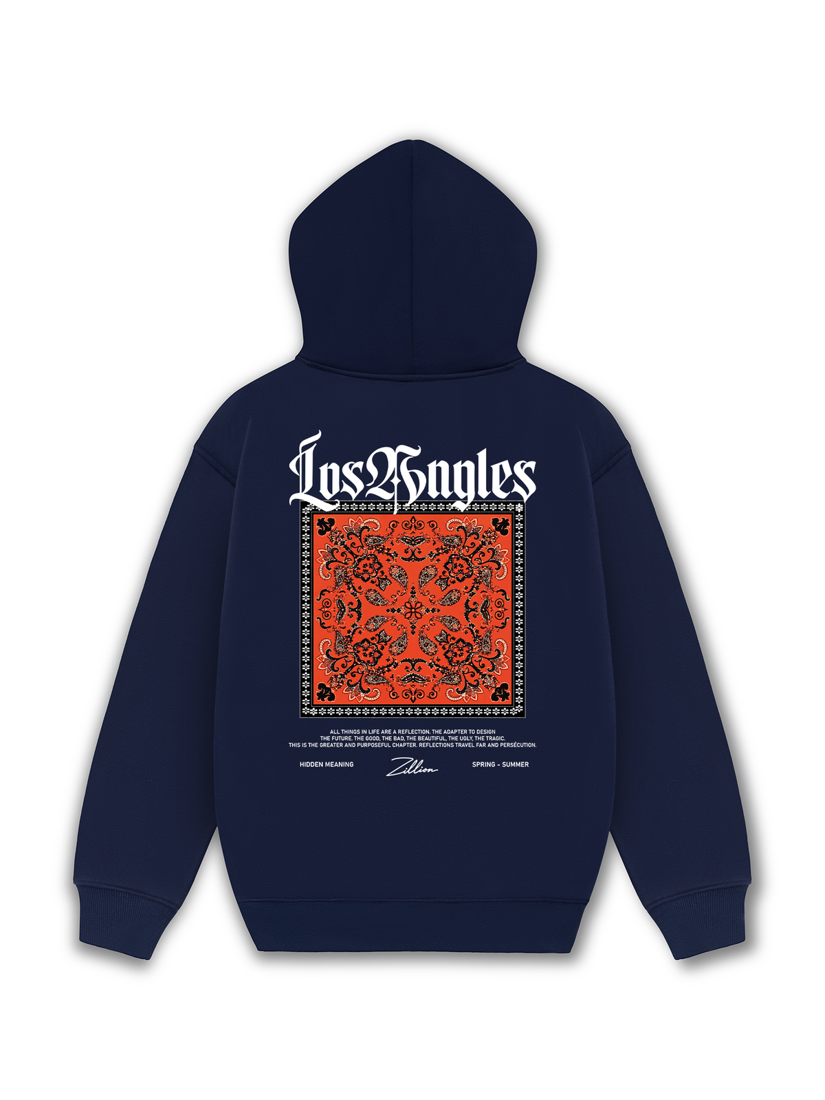 Áo Hoodie Nỉ Hai Da Los Angeles