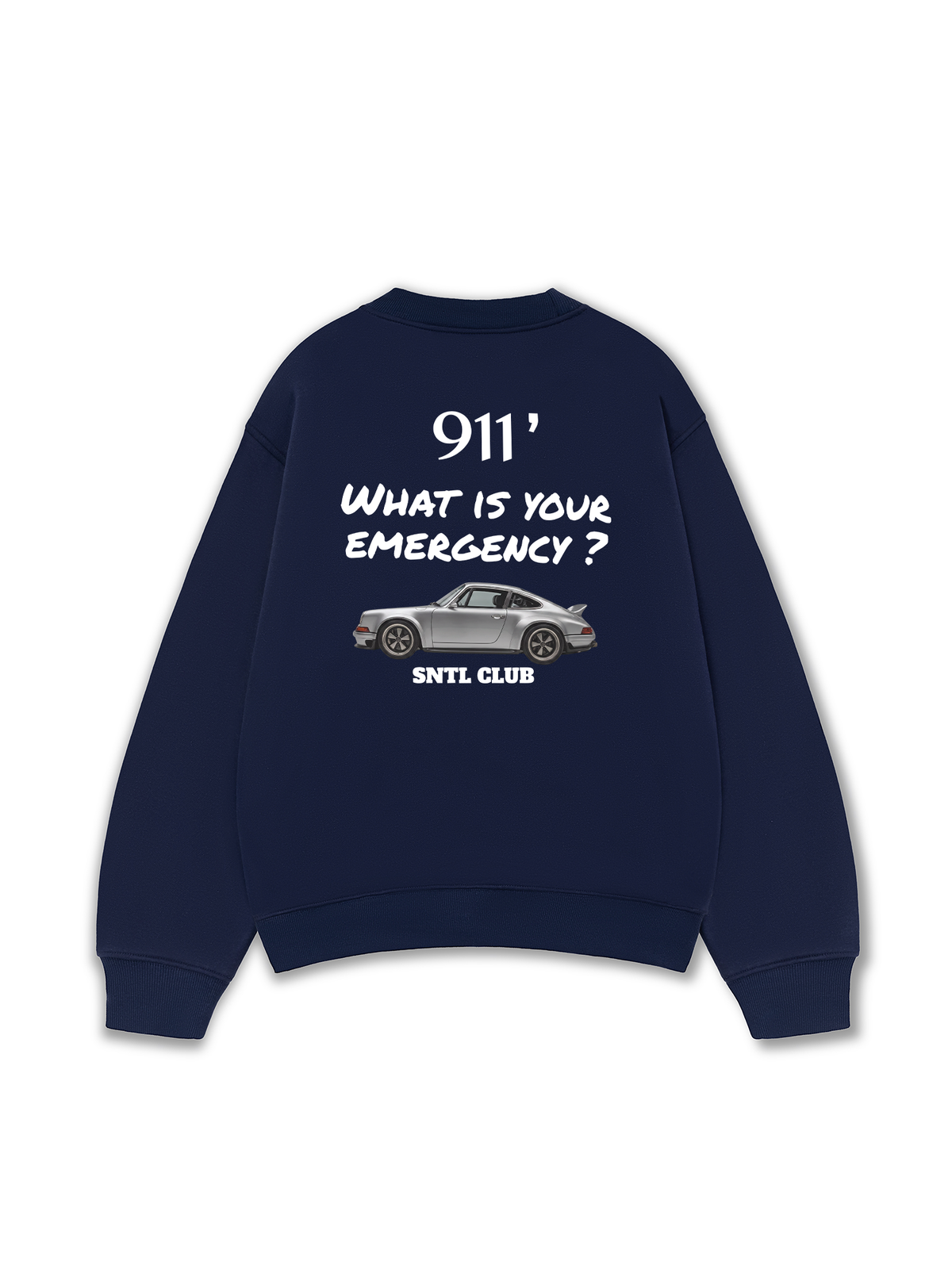 Áo Sweater Nỉ Hai Da Car What Is Your Emergency