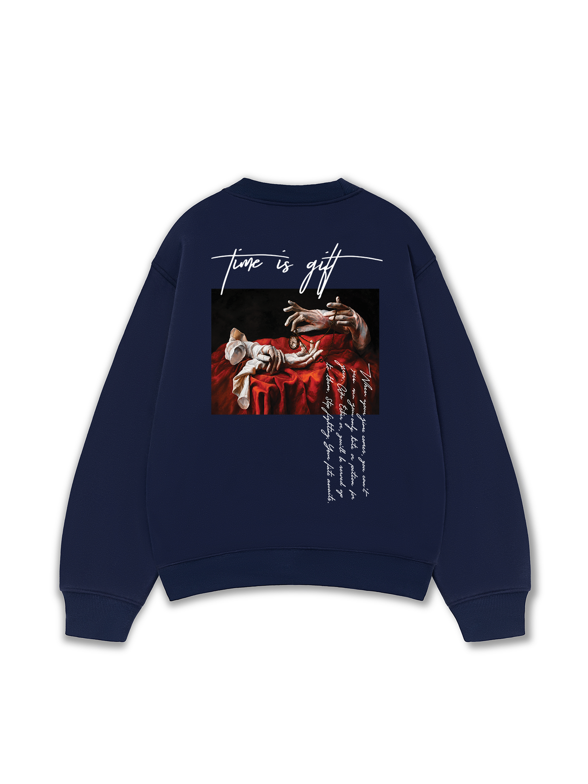 Áo Sweater Nỉ Hai Da Time To Gift