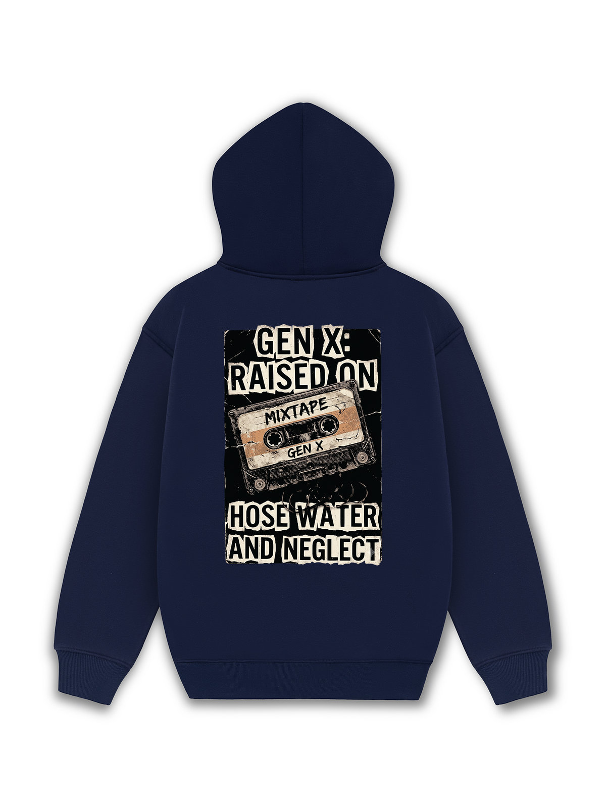 Áo Hoodie Nỉ Hai Da Gen X Raised On