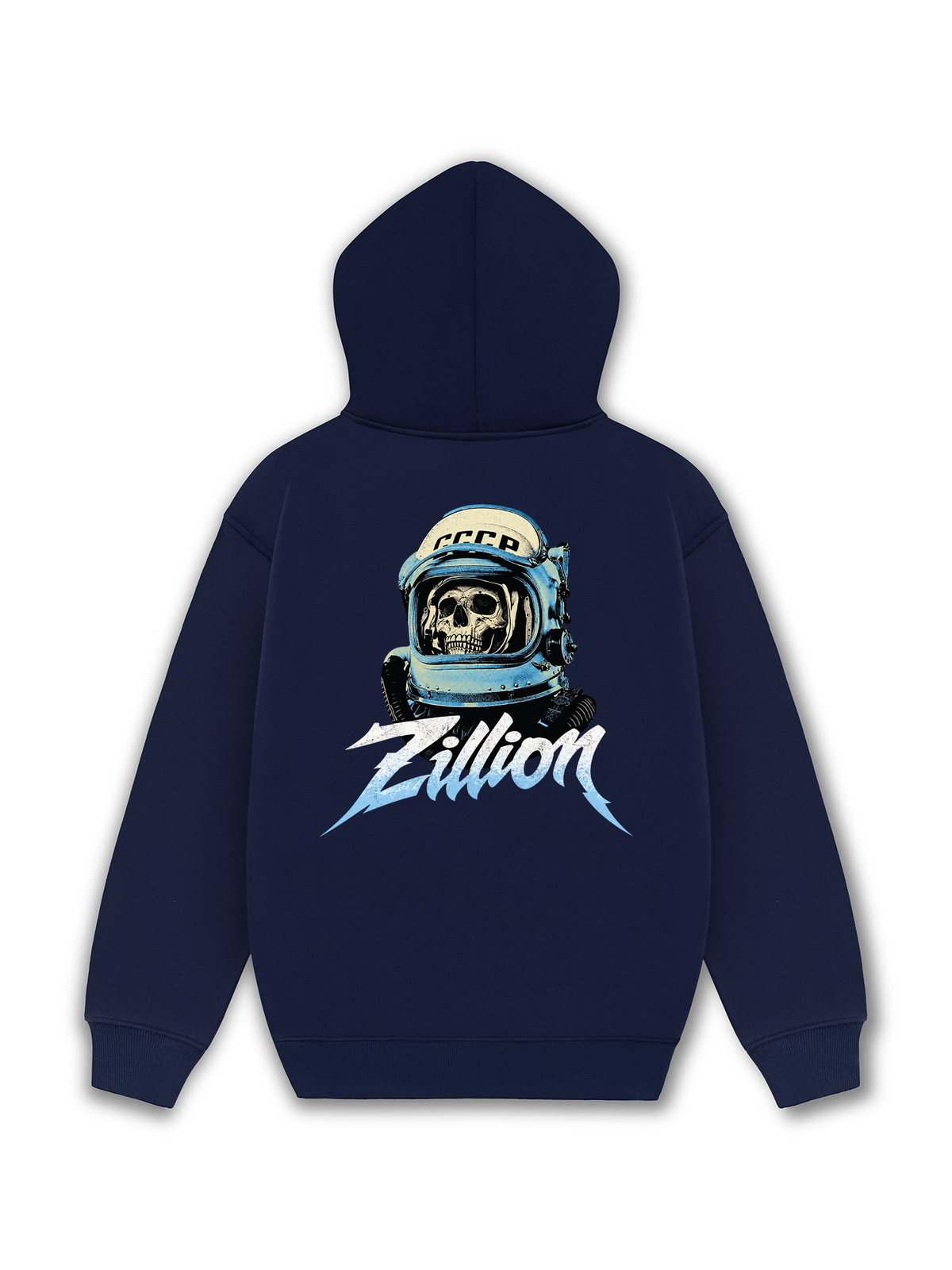 Áo Hoodie Nỉ Hai Da Skull Cosmonaut