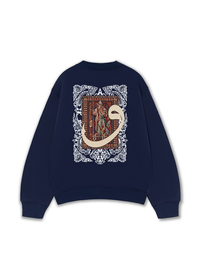 Áo Sweater Nỉ Hai Da The Arabic Letter