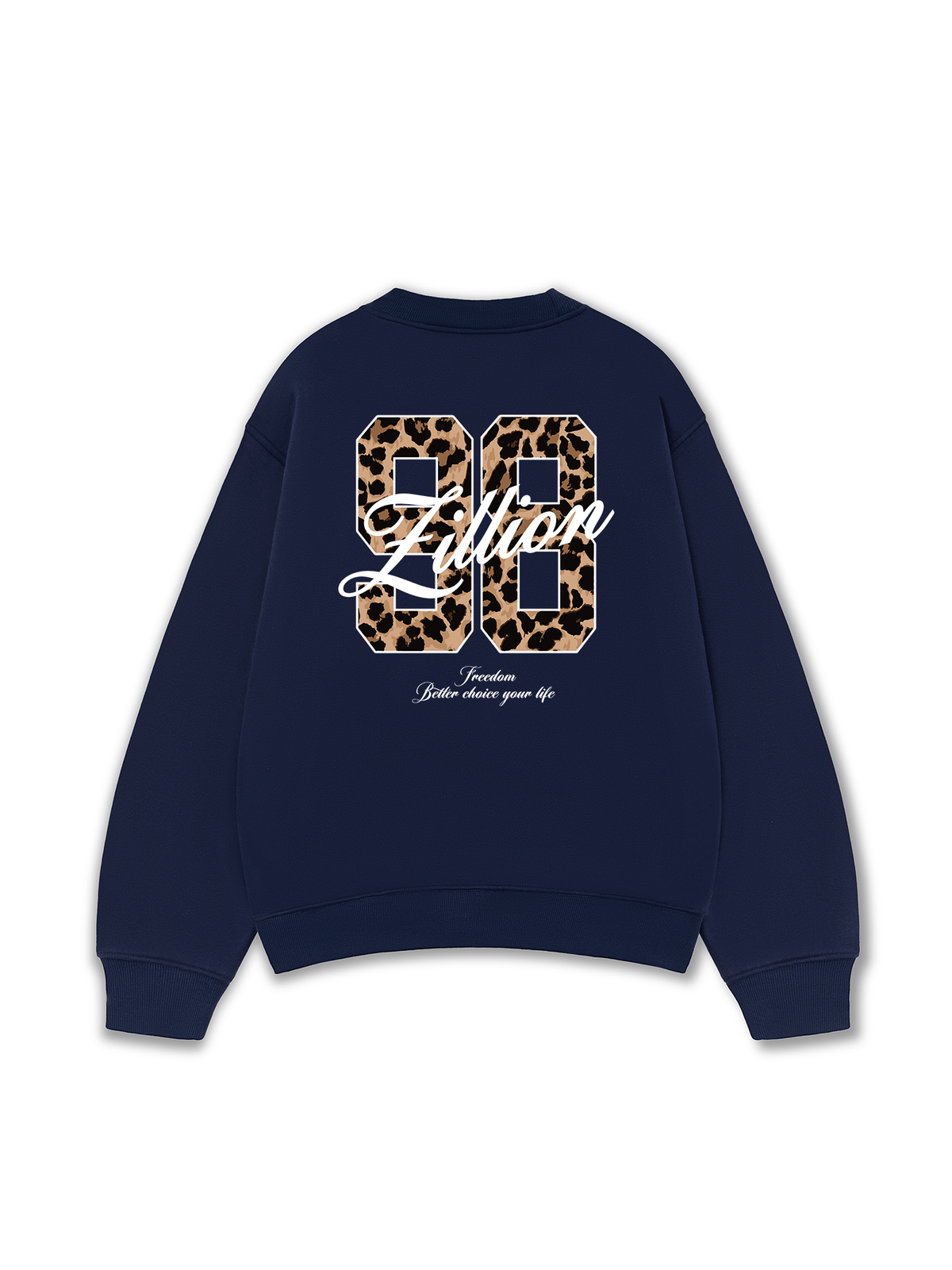 Áo Sweater Nỉ Hai Da Zillion Leopard 98