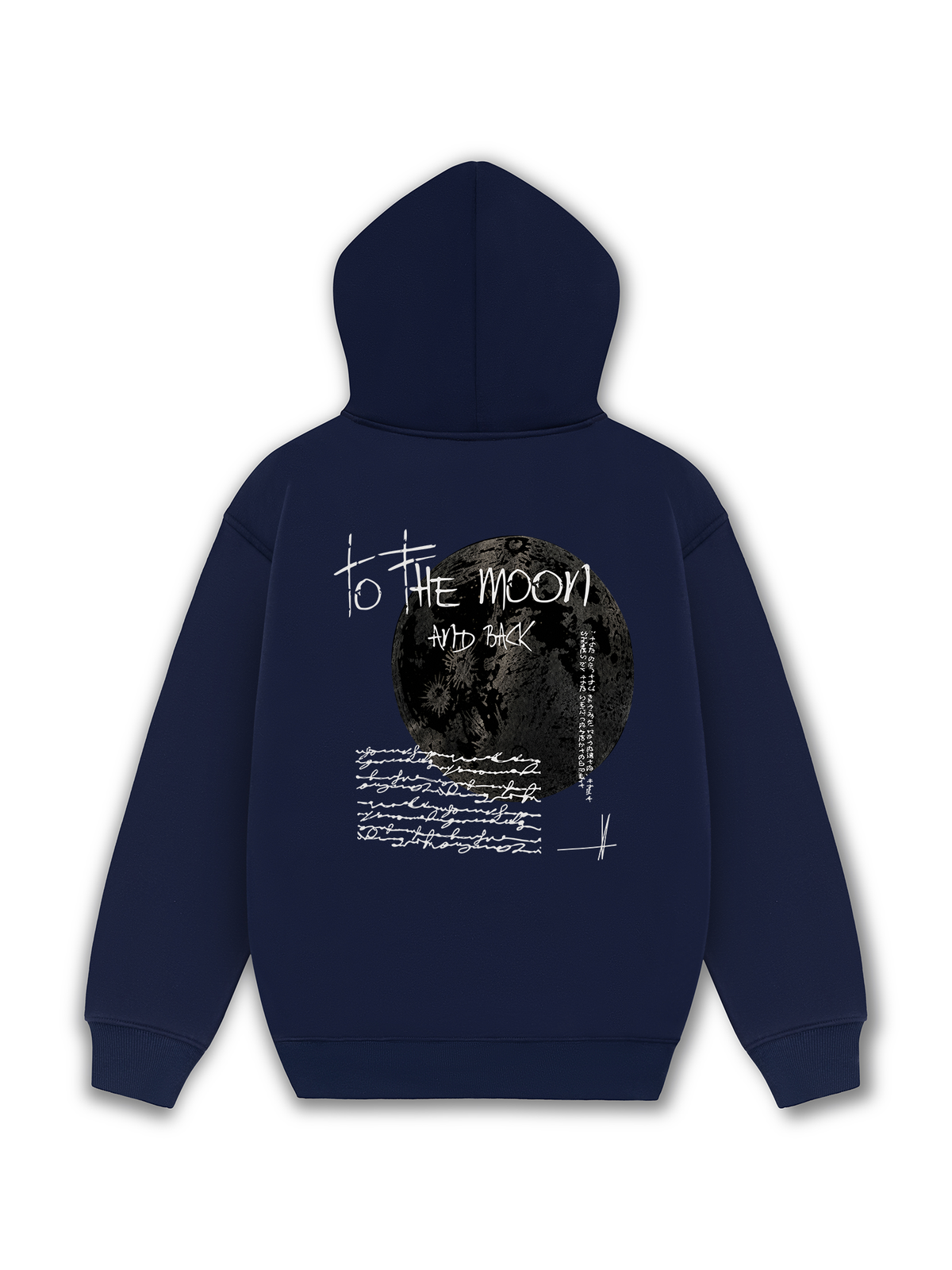 Áo Hoodie Nỉ Hai Da To The Moon