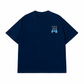 Áo Thun Relaxed Fit Hidden Meaning Zillion Black Blue Bandana