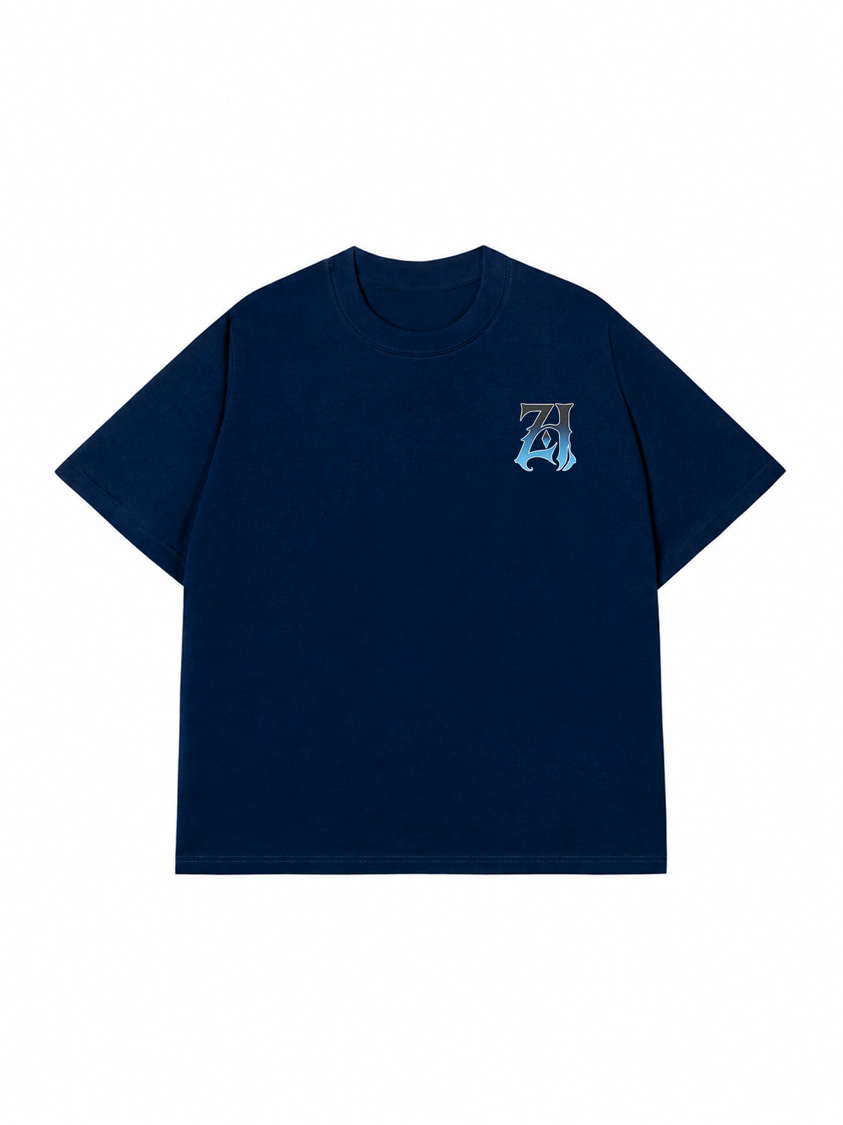 Áo Thun Relaxed Fit Hidden Meaning Zillion Black Blue Bandana