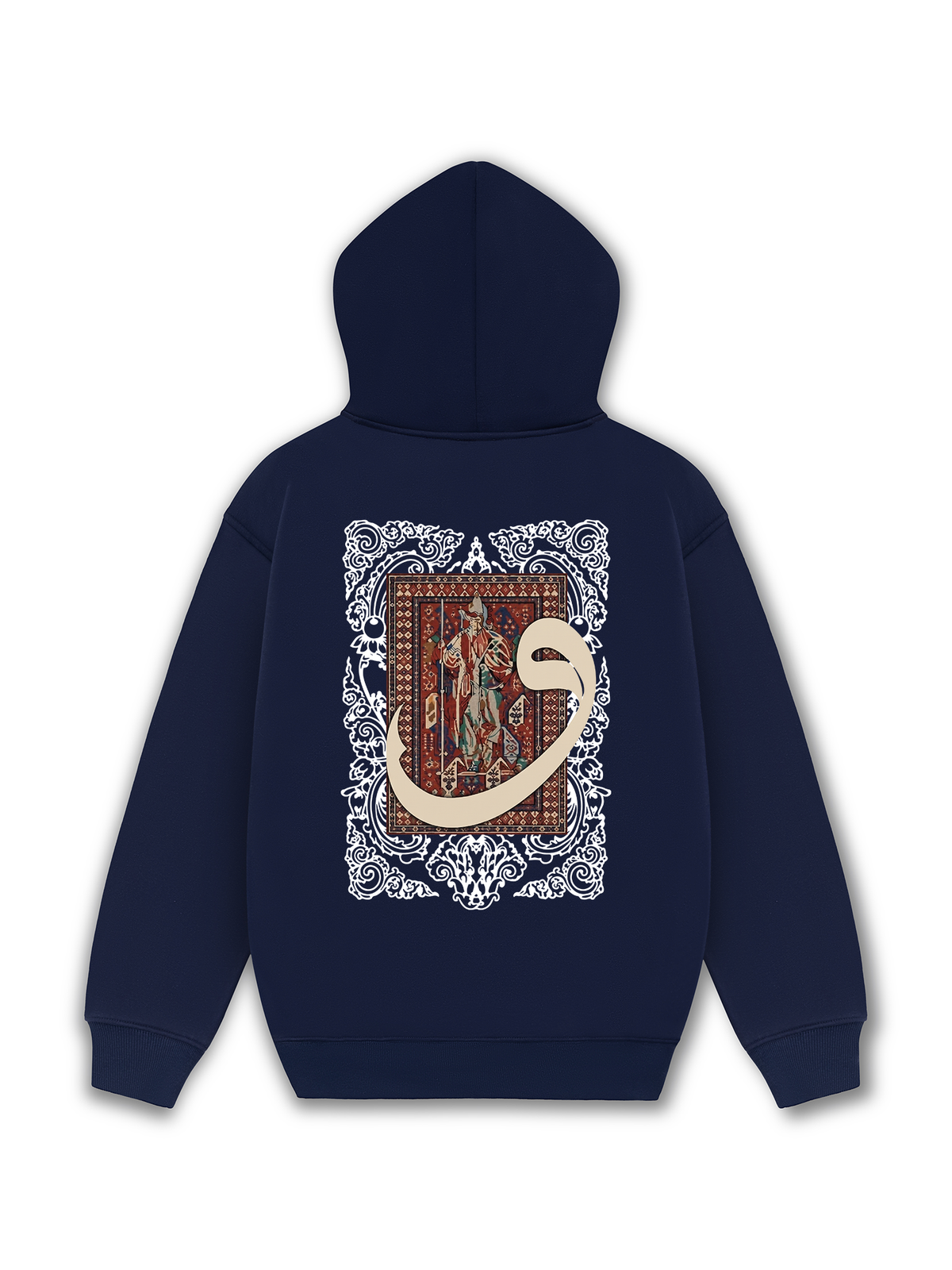 Áo Hoodie Nỉ Hai Da The Arabic Letter