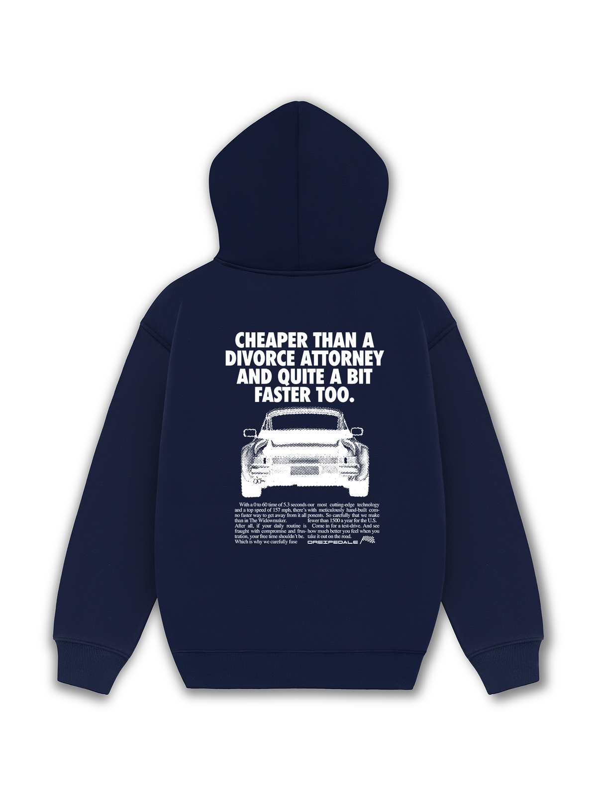 Áo Hoodie Nỉ Hai Da Car Drei Pedale