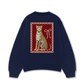 Áo Sweater Nỉ Hai Da Sitting Leopard