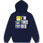 Áo Hoodie Nỉ Hai Da I'm This Old