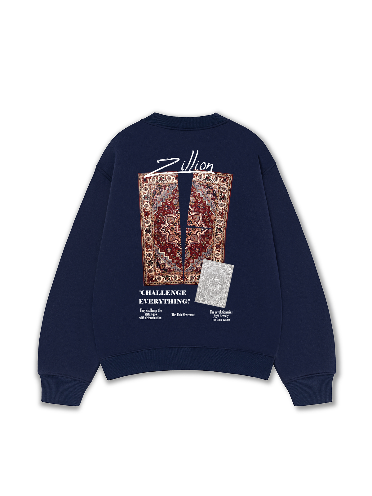 Áo Sweater Nỉ Hai Da Hidden Meaning Challege Everything