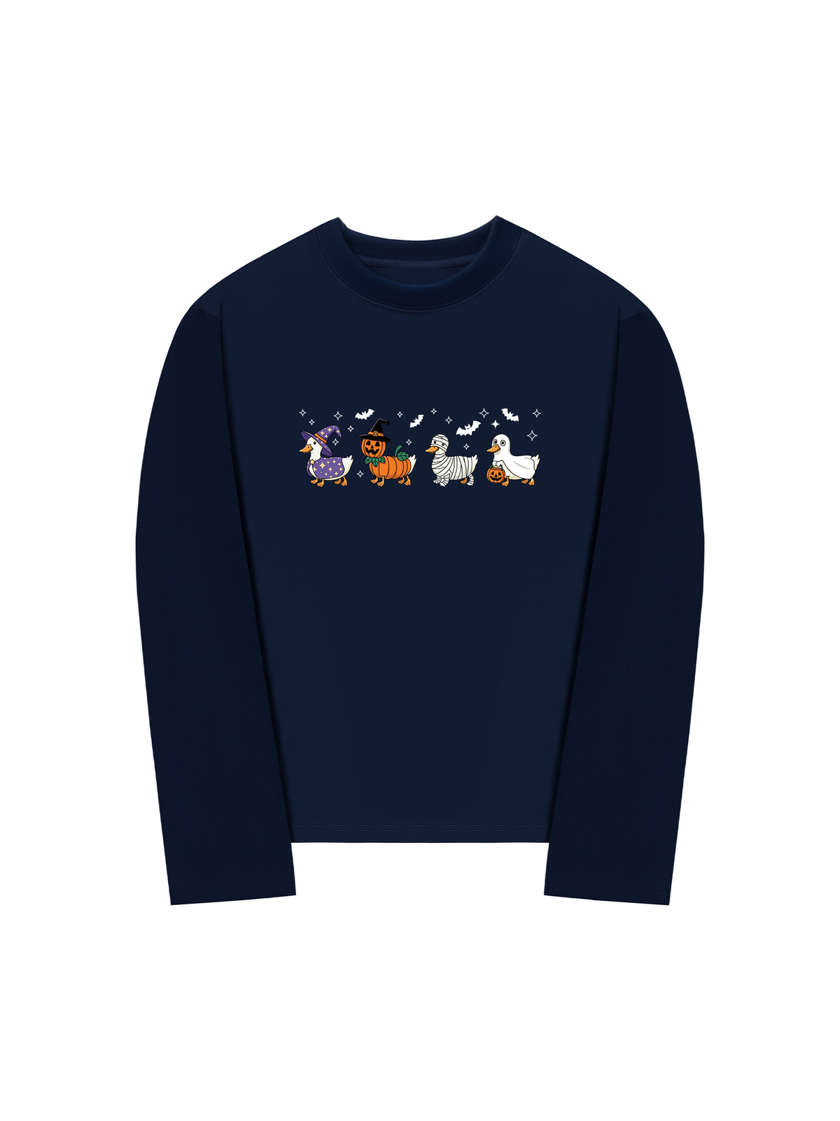 Áo Thun Dài Tay Spooky Ducks