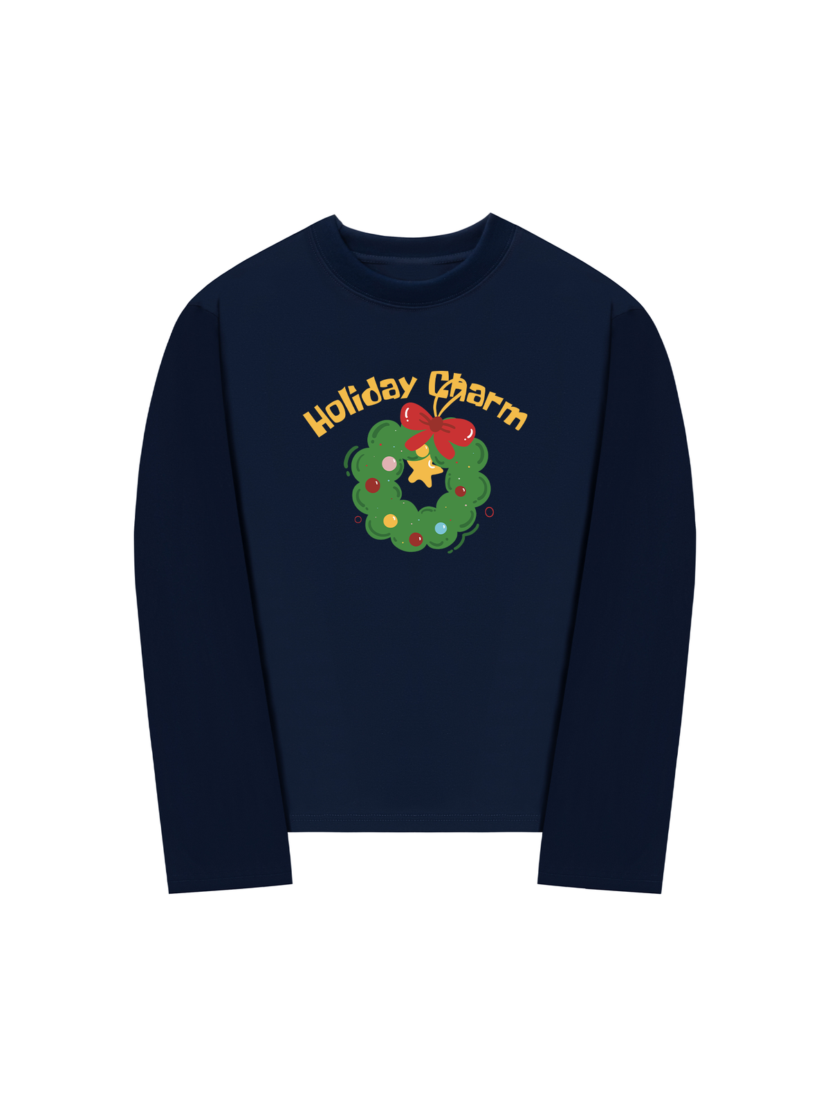 Áo Thun Dài Tay Holiday Charm
