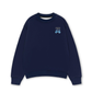 Áo Sweater Nỉ Hai Da  Hidden Meaning Zillion Black Blue Bandana