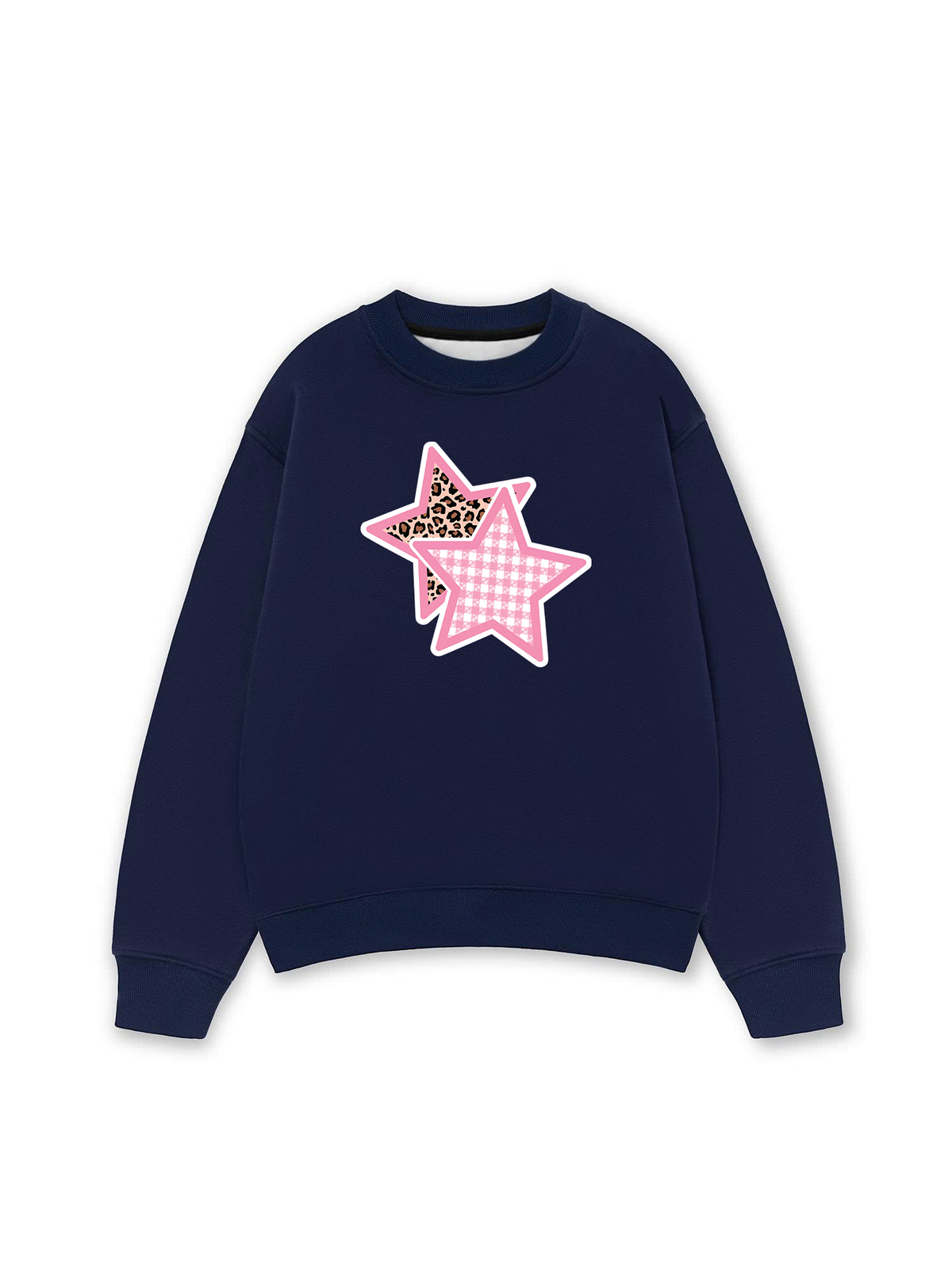 Áo Sweater Nỉ Hai Da Leopard Star
