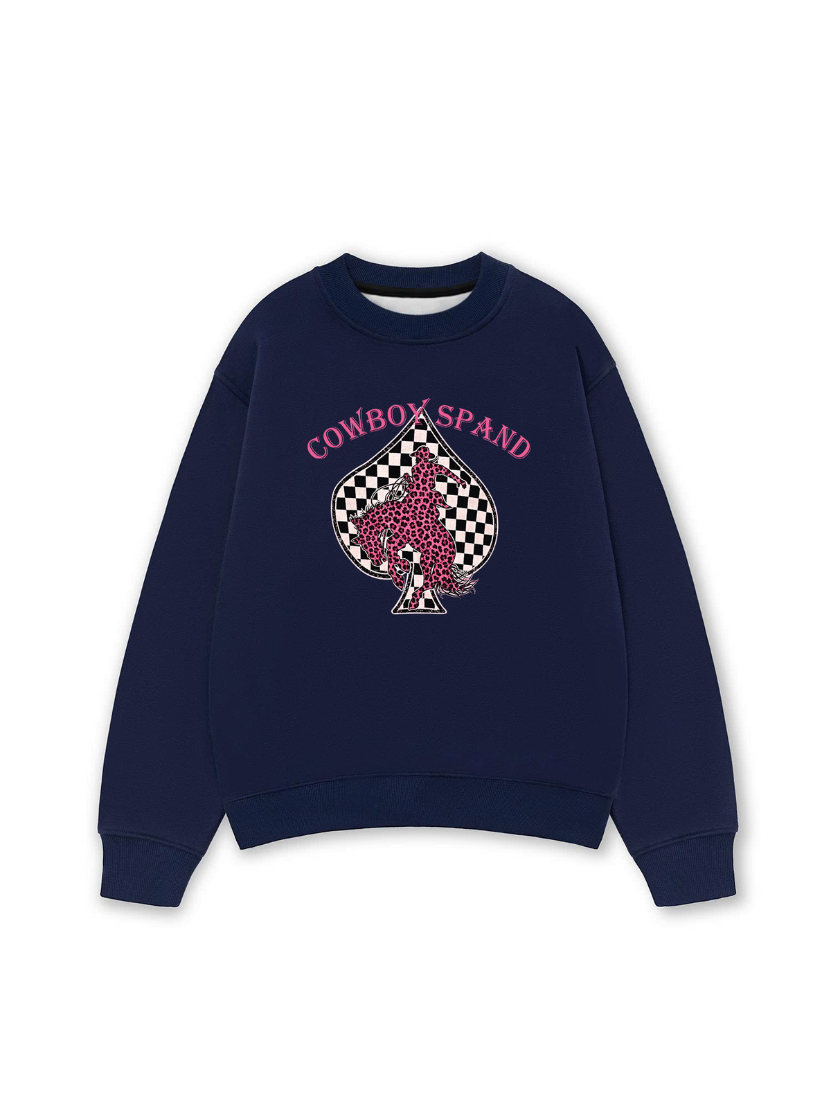 Áo Sweater Nỉ Hai Da Cowboy Spand