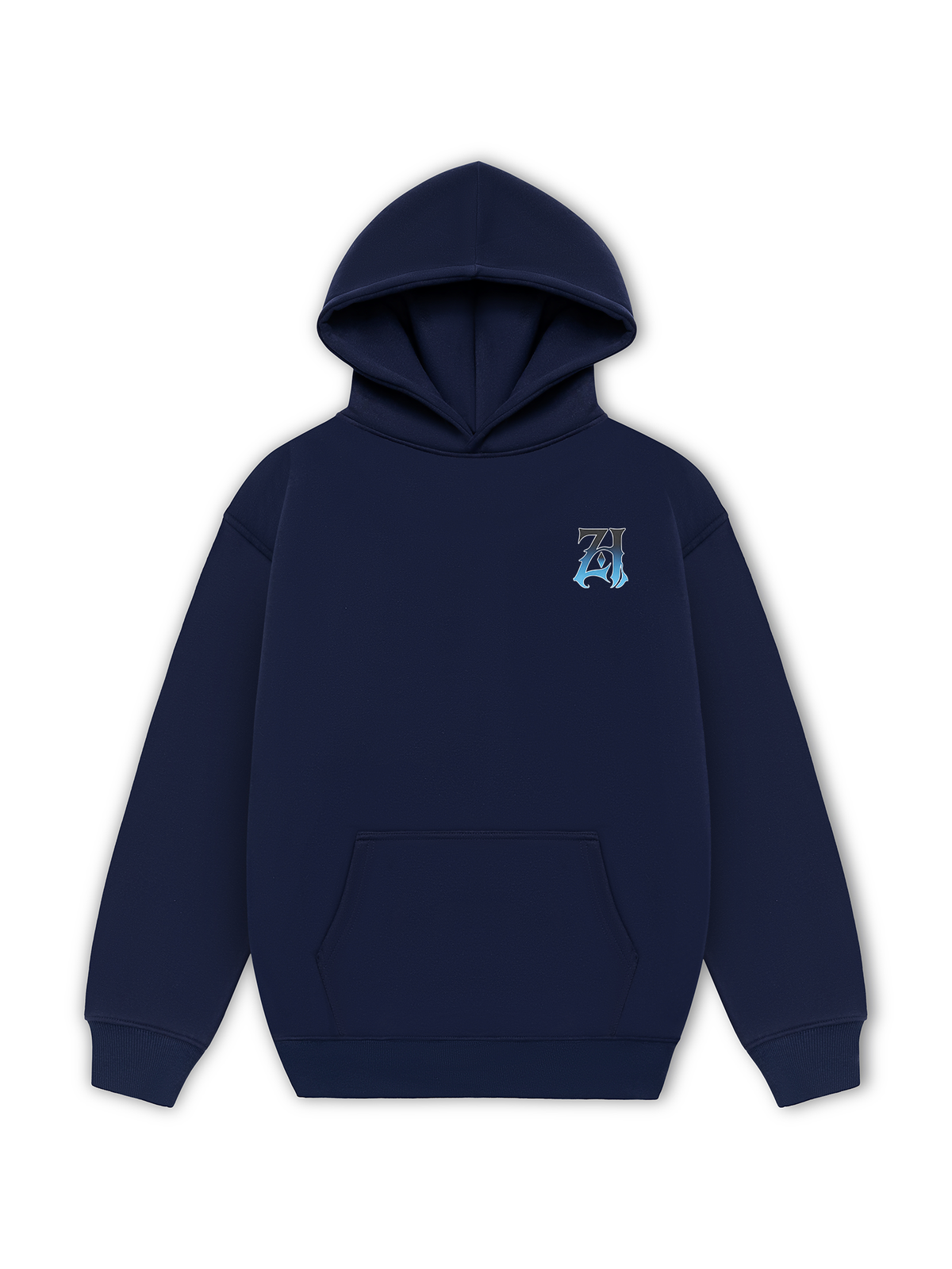Áo Hoodie Nỉ Hai Da Hidden Meaning Zillion Black Blue Bandana