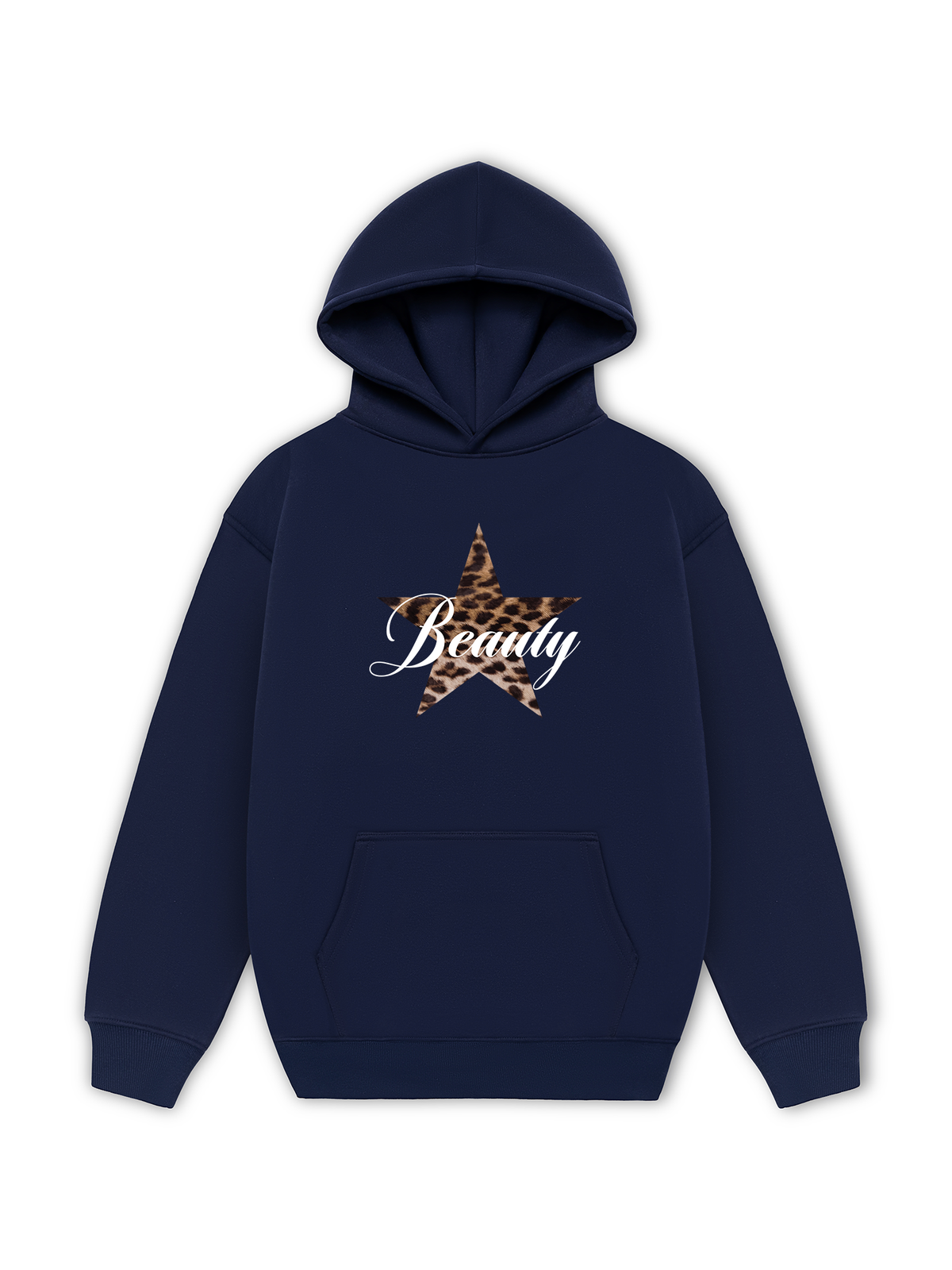 Áo Hoodie Nỉ Hai Da Beauty Leopard Star