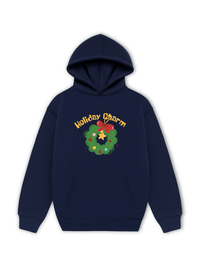 Áo Hoodie Nỉ Hai Da Holiday Charm
