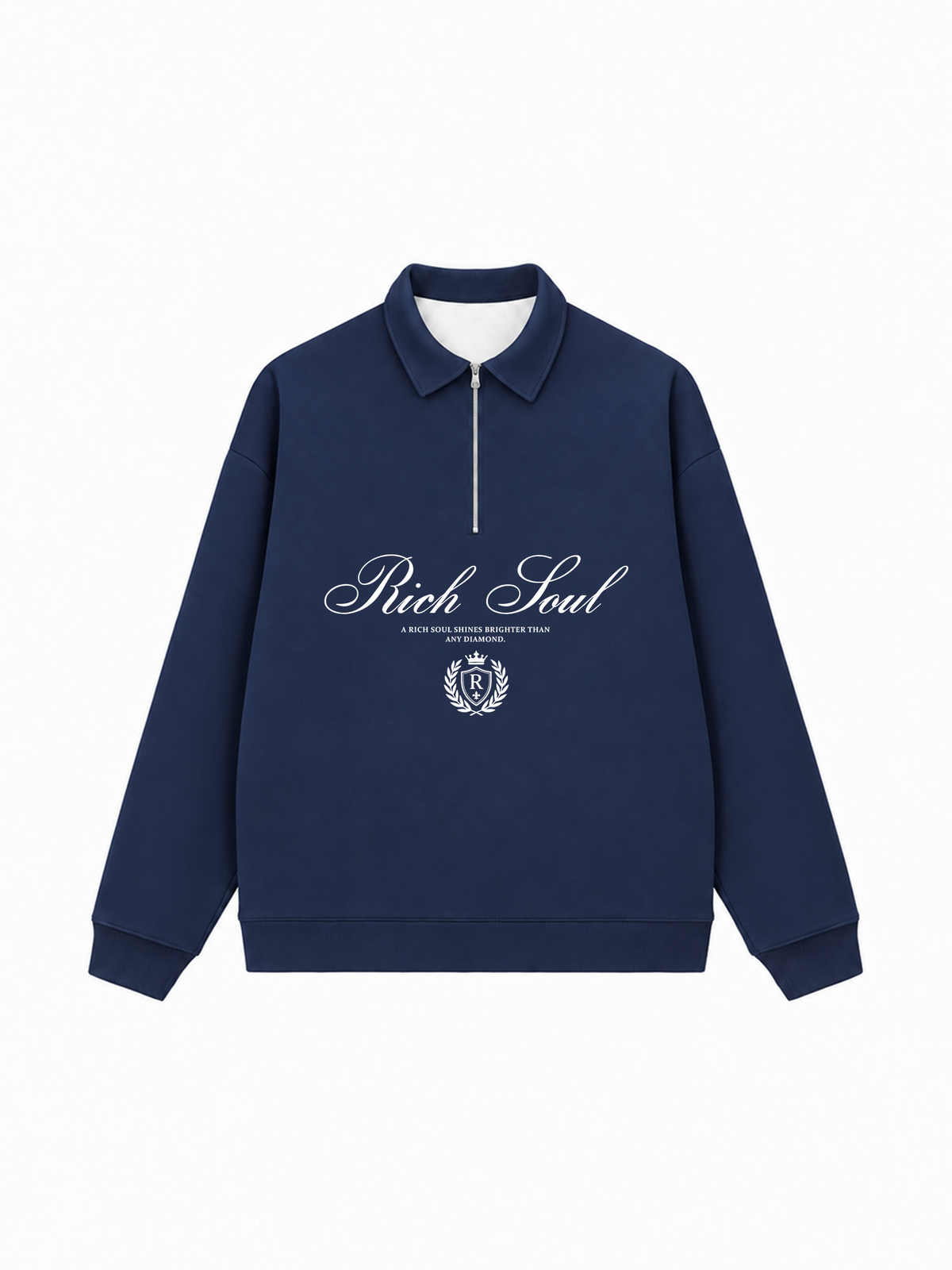 Áo Sweater Polo Nỉ Hai Da Rich Soul