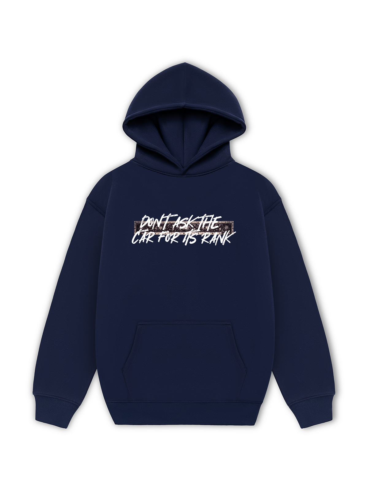 Áo Hoodie Nỉ Hai Da Don't Ask The Car For Its Rank