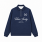 Áo Sweater Polo Nỉ Hai Da Velour Society