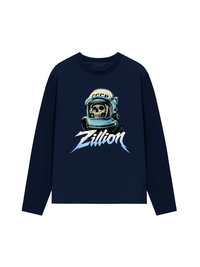 Áo Thun Dài Tay Skull Cosmonaut