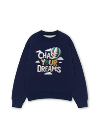 Áo Sweater Nỉ Hai Da Chase Your Dreams