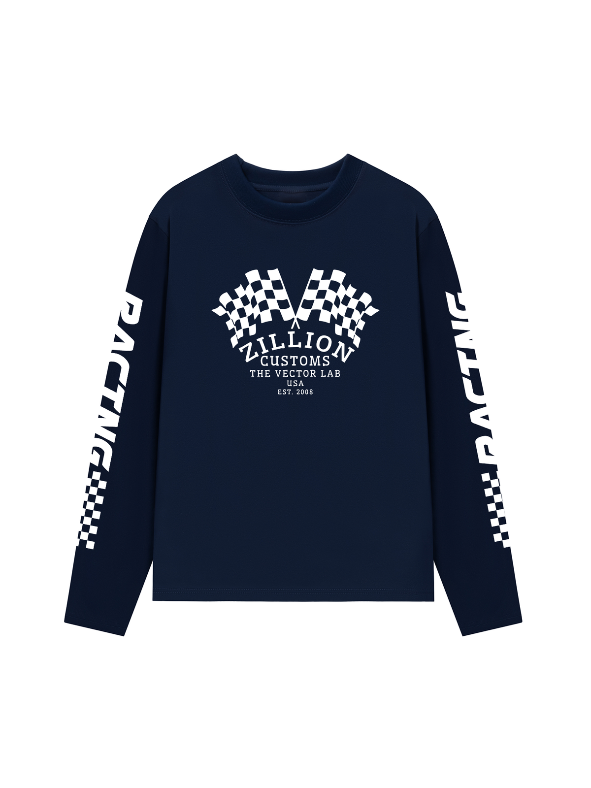 Áo Thun Dài Tay Zillion Customs Racing