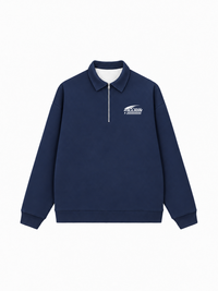 Áo Sweater Polo Nỉ Hai Da Racing Team Zillion