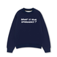 Áo Sweater Nỉ Hai Da Car What Is Your Emergency