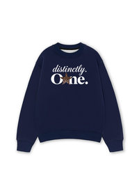 Áo Sweater Nỉ Hai Da Distinctly One
