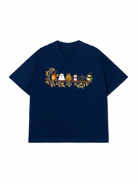 Áo Thun Relaxed Fit Halloween Birds Lineup