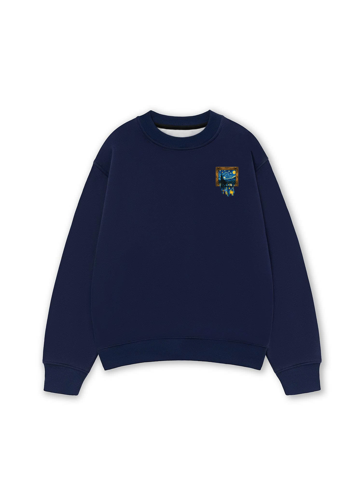 Áo Sweater Nỉ Hai Da Vincent