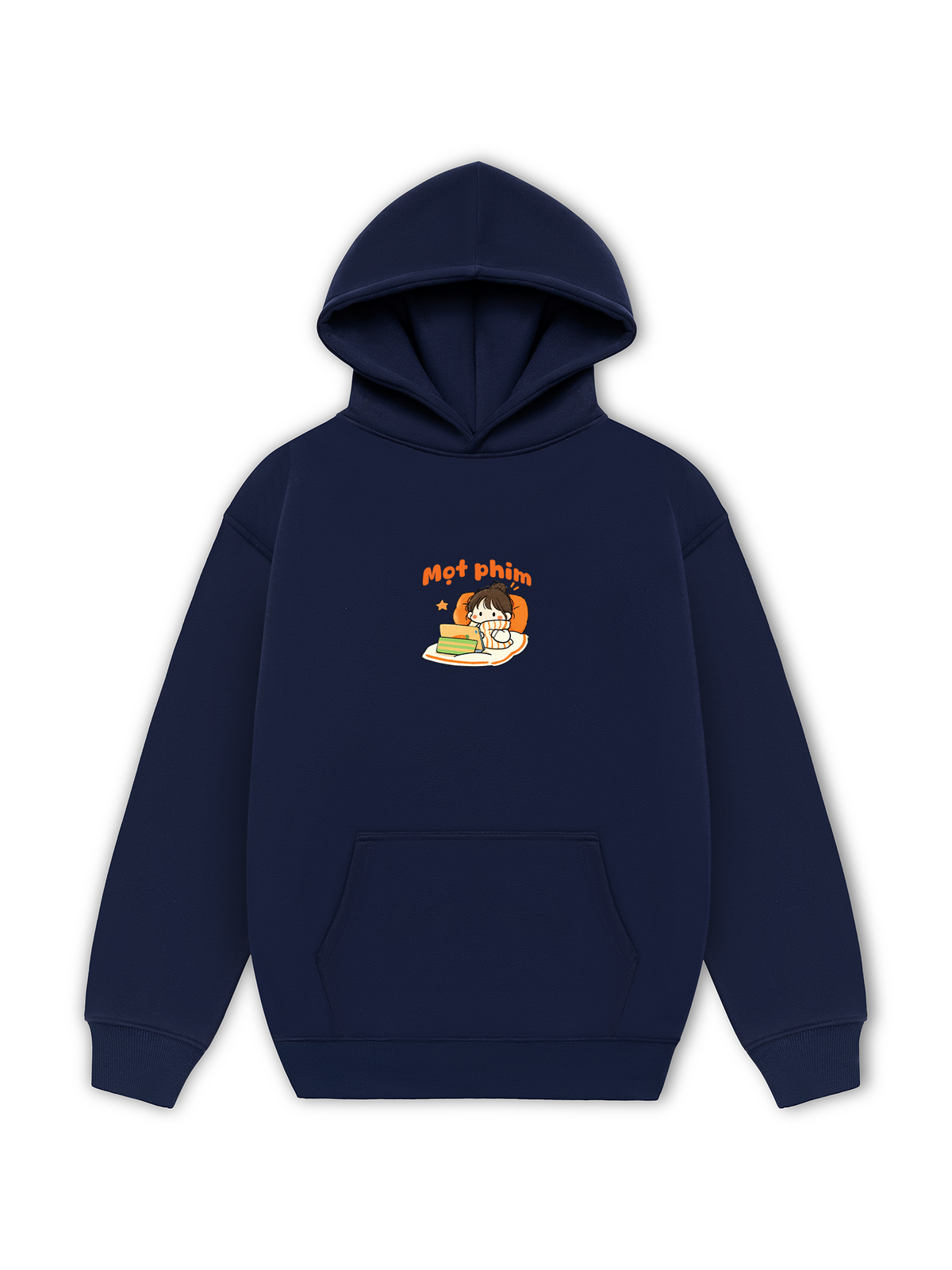 Áo Hoodie Nỉ Hai Da Mọt Phim