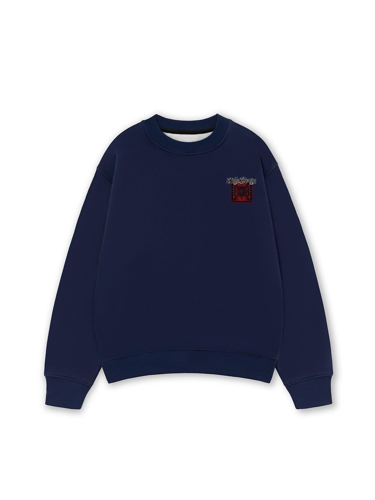 Áo Sweater Nỉ Hai Da Hidden Meaning Red Rug