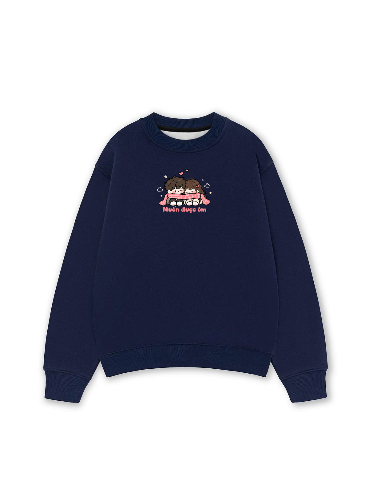 Áo Sweater Nỉ Hai Da Muốn Được Ôm