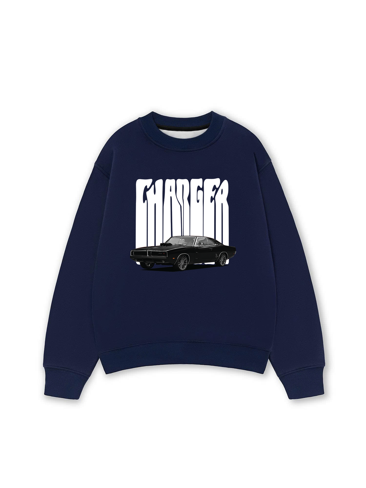 Áo Sweater Nỉ Hai Da Car Changer