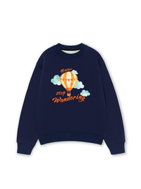 Áo Sweater Nỉ Hai Da Never Stop Wandering