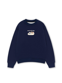 Áo Sweater Nỉ Hai Da Muốn Một Mình