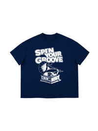 Áo Thun Boxy Spend Your Groove