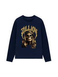 Áo Thun Dài Tay Golden Skull