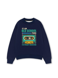 Áo Sweater Nỉ Hai Da Its An Old School
